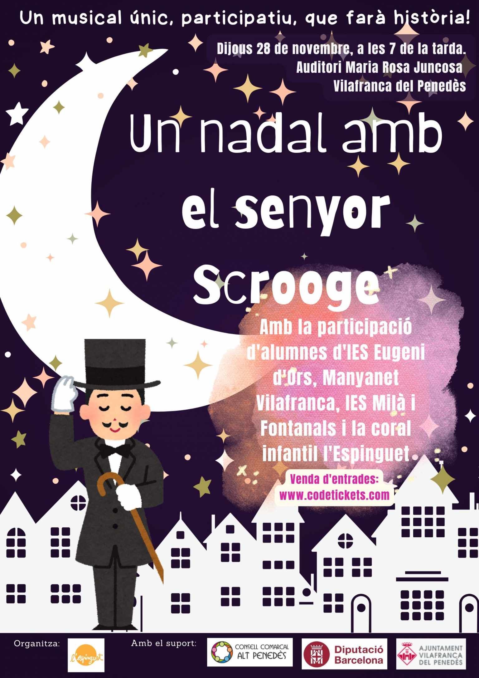 Aquest Nadal, torna el Senyor Scrooge! 